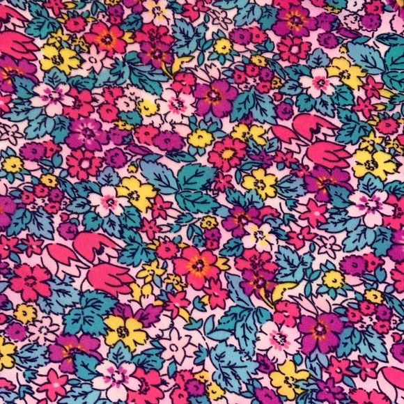 🌺 CARTER’S Floral Asymmetric Ruffle Swim Suit - Picture 8 of 9